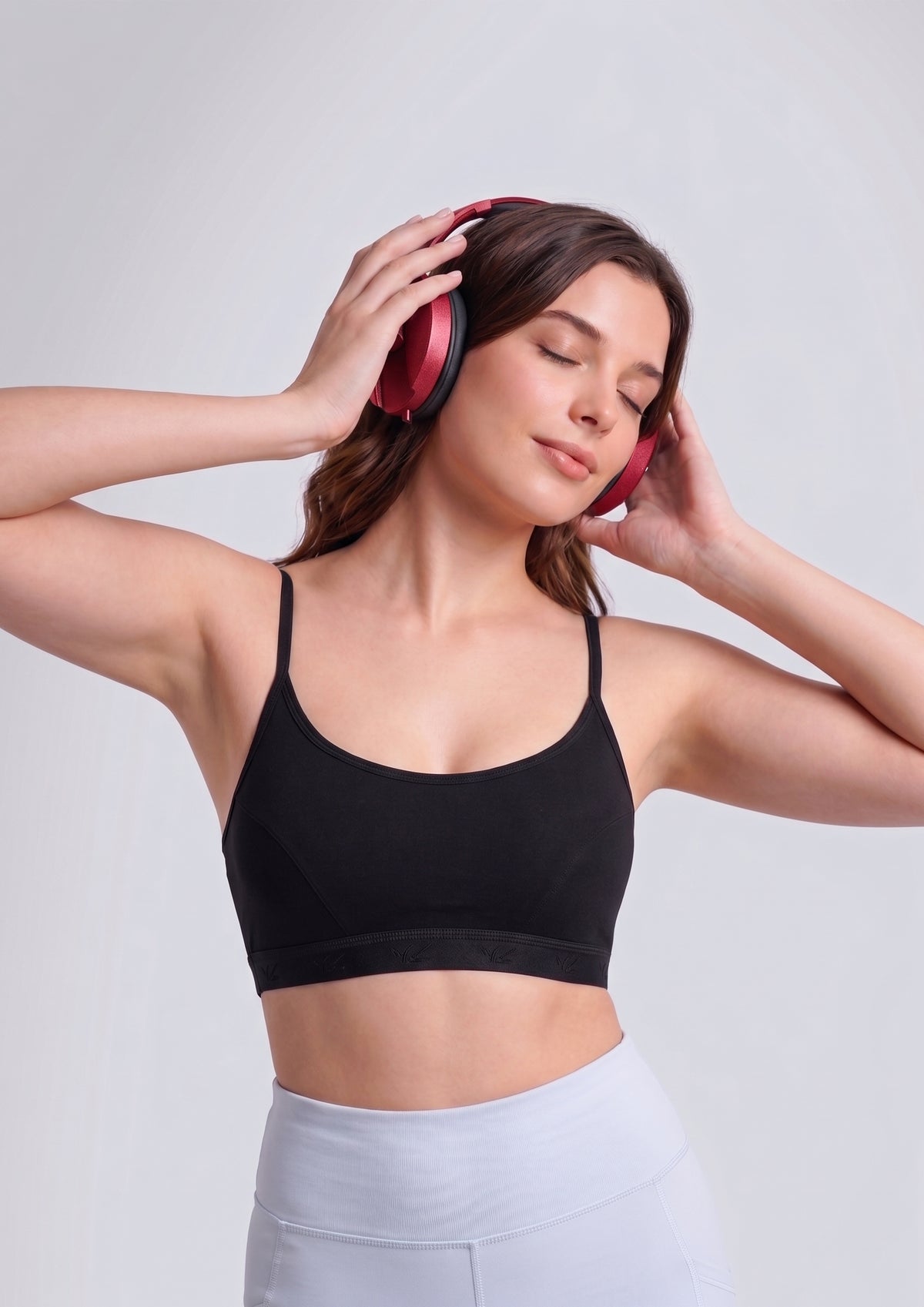 Softline Women's Non Padded Wire Free Sports Bra in 100% Cotton Fabric with Full Cup Coverage, Double Layered Cups, and Slip On Design (1063)