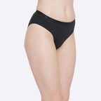 Softline 111 Mid Rise Panty Outer Elastic Assorted Dark Colour Pack Of 2