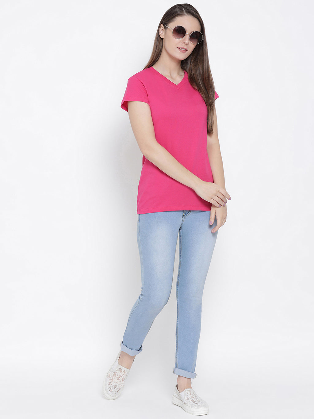 Softline Sl2002 V Neck Tee Pack Of 1