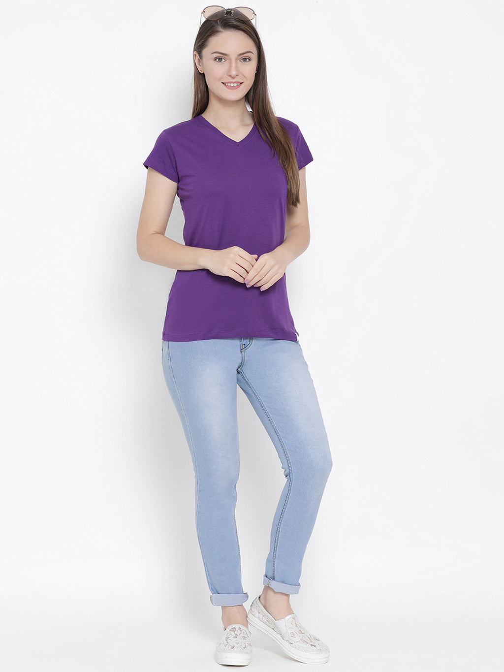 Softline Sl2002 V Neck Tee Pack Of 1