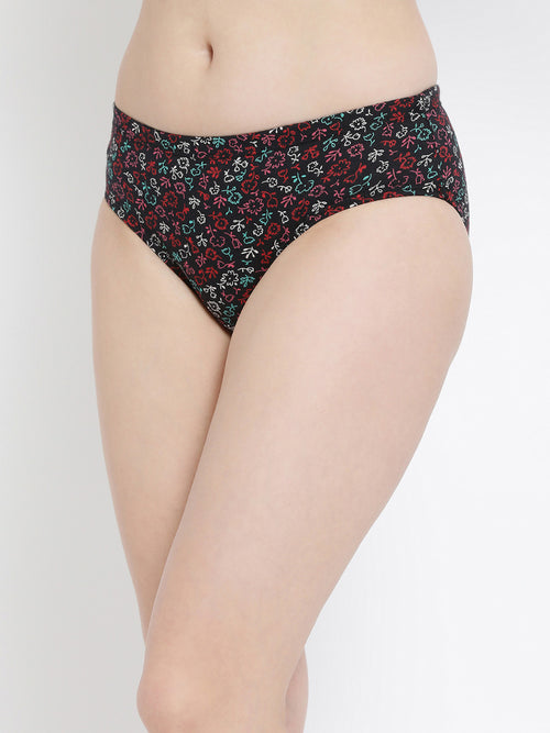Softline 7500 Regular Inner Elastic Fit Panty Assorted Light Print Pack Of 3