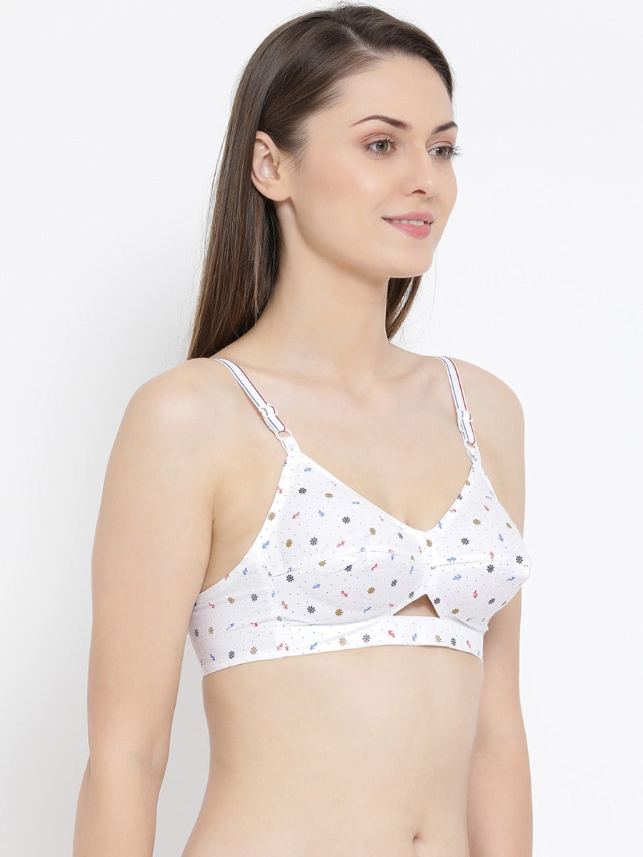 Softline Saloni Regular Cotton Comfort Bra White Pack Of 1