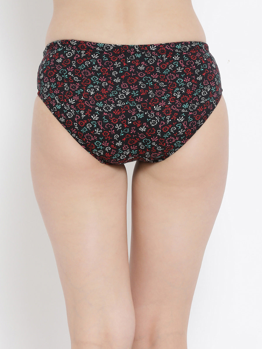 Softline 7500 Regular Inner Elastic Fit Panty Assorted Light Print Pack Of 3