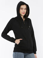 Softline SL3001 Women's Plain Hoodie with Zip Pack Of 1