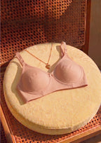 Softline Women's Non Padded Wire Free T-shirt Bra in Cotton Poly Fabric with Elastic Straps, Double Layered Moulded Cups, and Hook Closure (2054)
