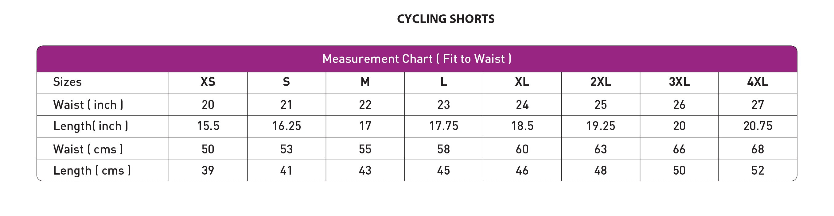 Cycling Shorts