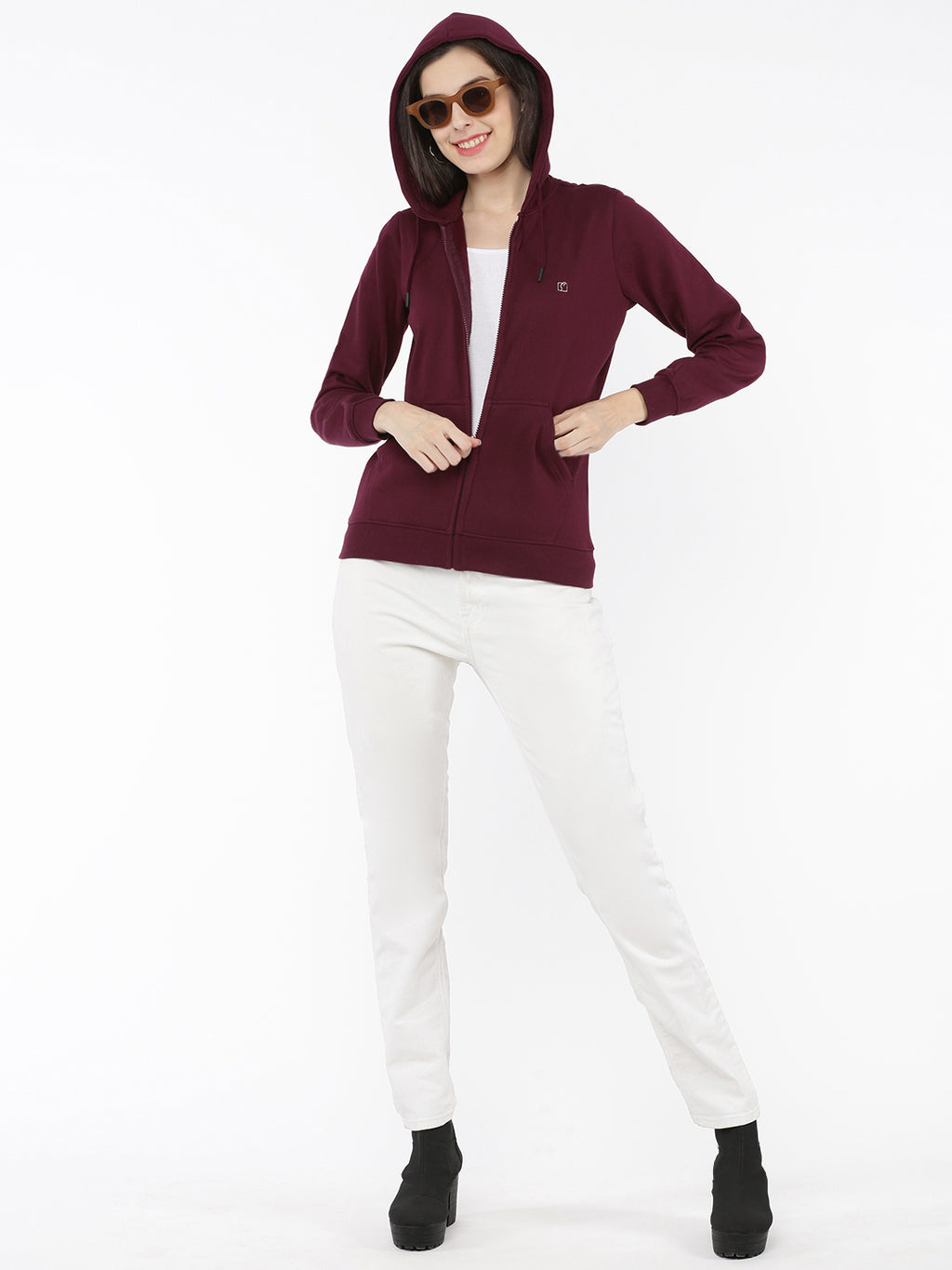 Softline SL3005 Women's Zipper Hoodie Pack Of 1