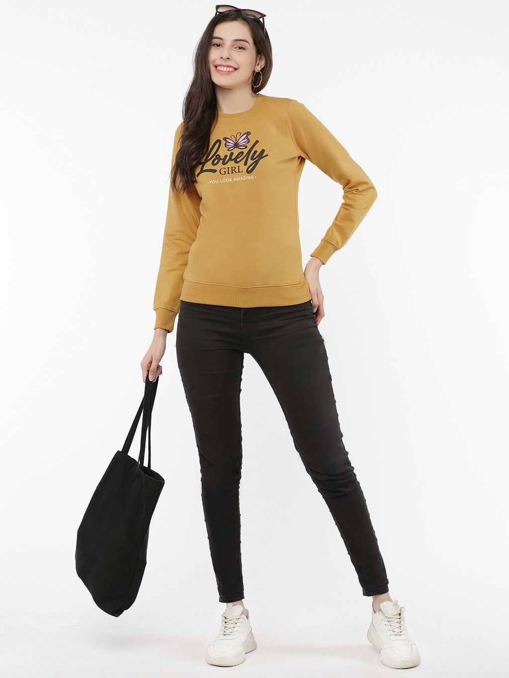 Softline SL3007 Women's Printed Sweatshirt Pack Of 1