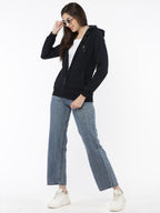 Softline SL3001 Women's Plain Hoodie with Zip Pack Of 1