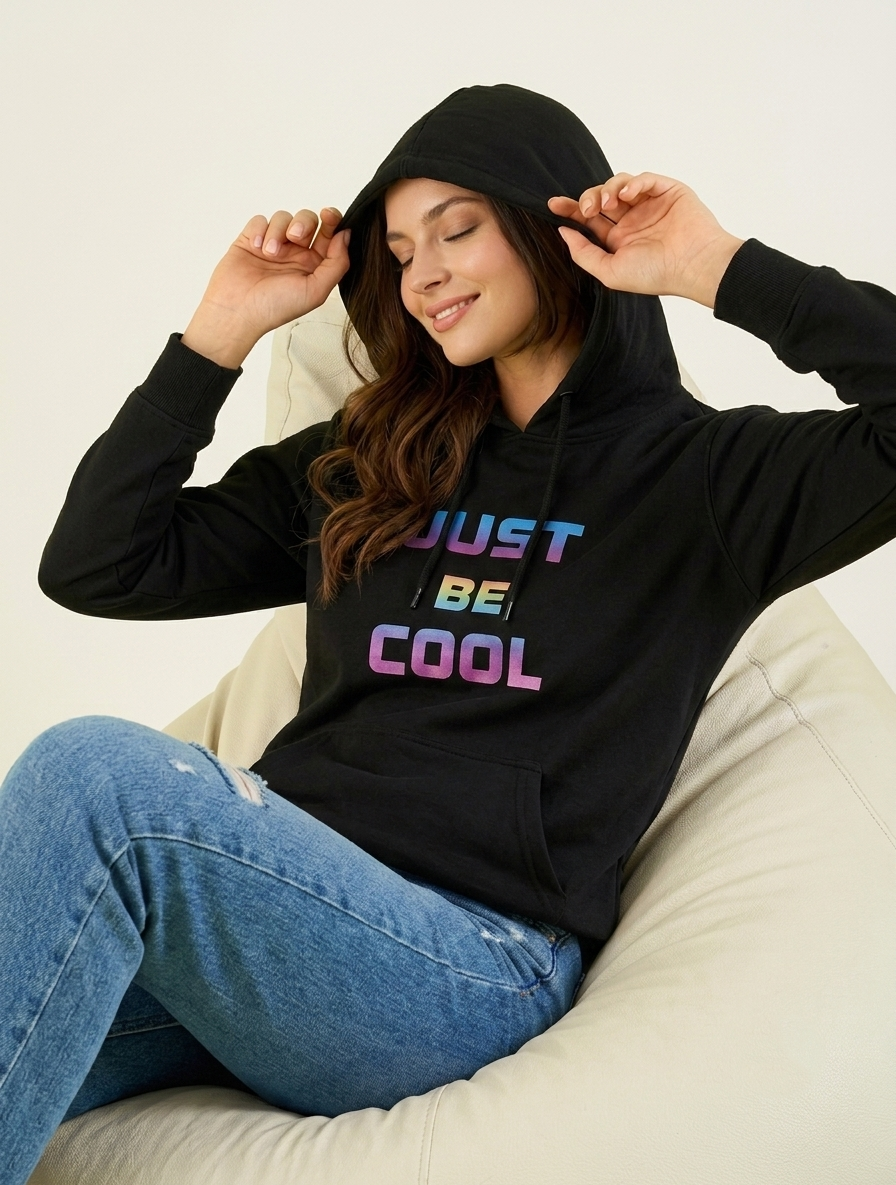 Softline SL3003 Women's Printed Hoodie Pack Of 1