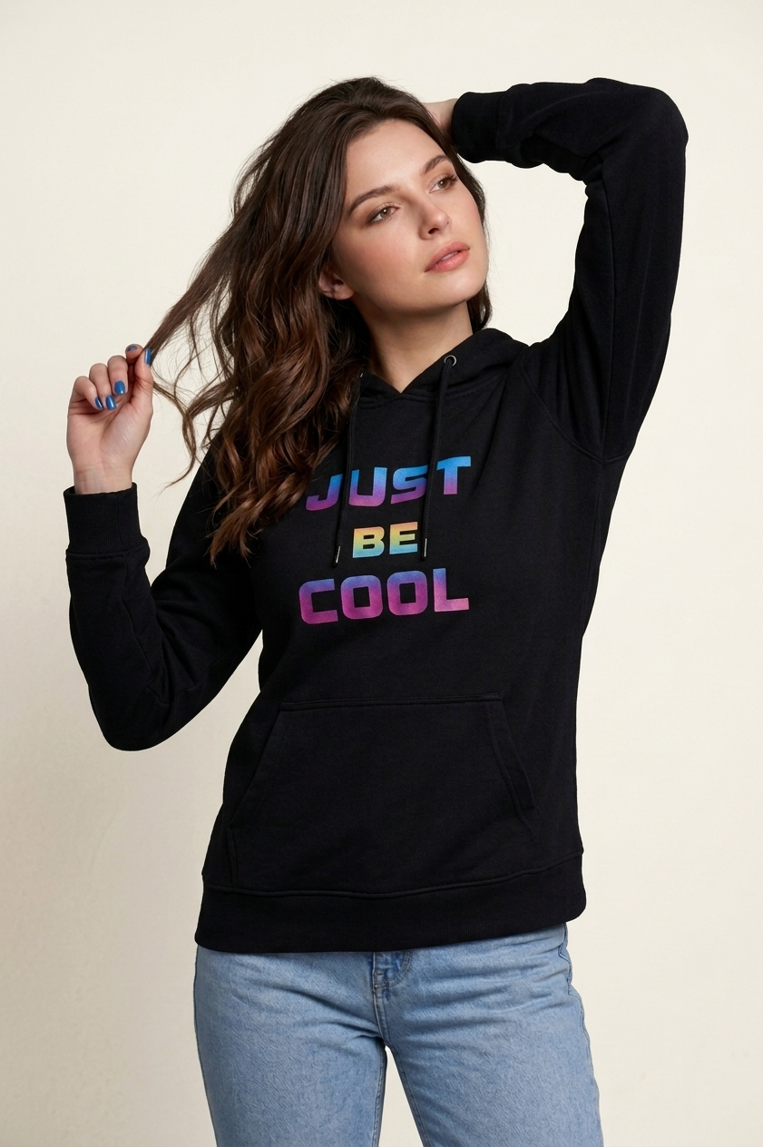 Softline SL3003 Women's Printed Hoodie Pack Of 1