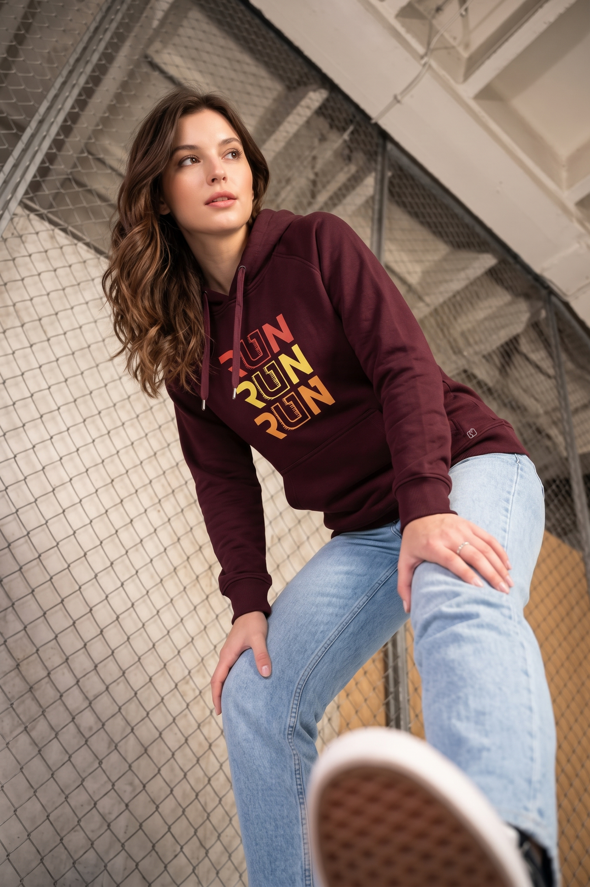Softline SL3003 Women's Printed Hoodie Pack Of 1