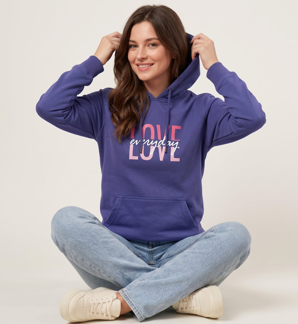 Softline SL3003 Women's Printed Hoodie Pack Of 1