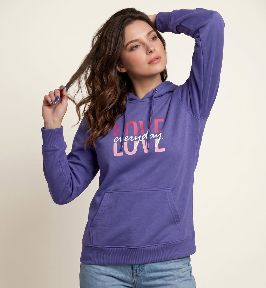 Softline SL3003 Women's Printed Hoodie Pack Of 1