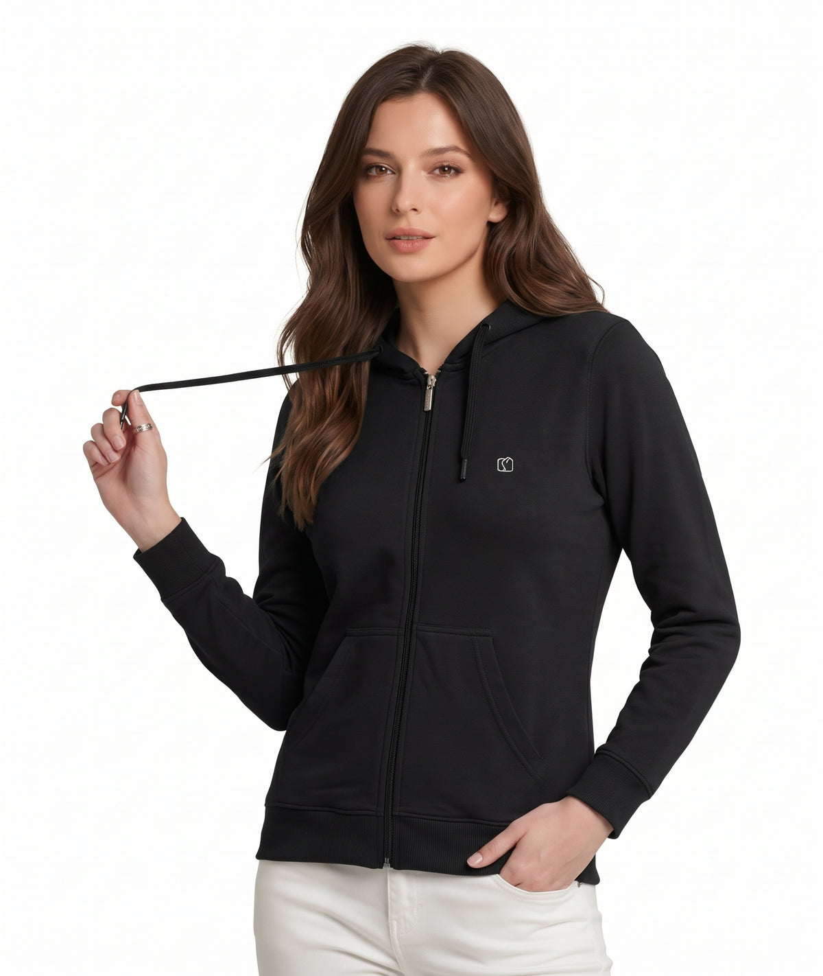 Softline SL3005 Women's Zipper Hoodie Pack Of 1