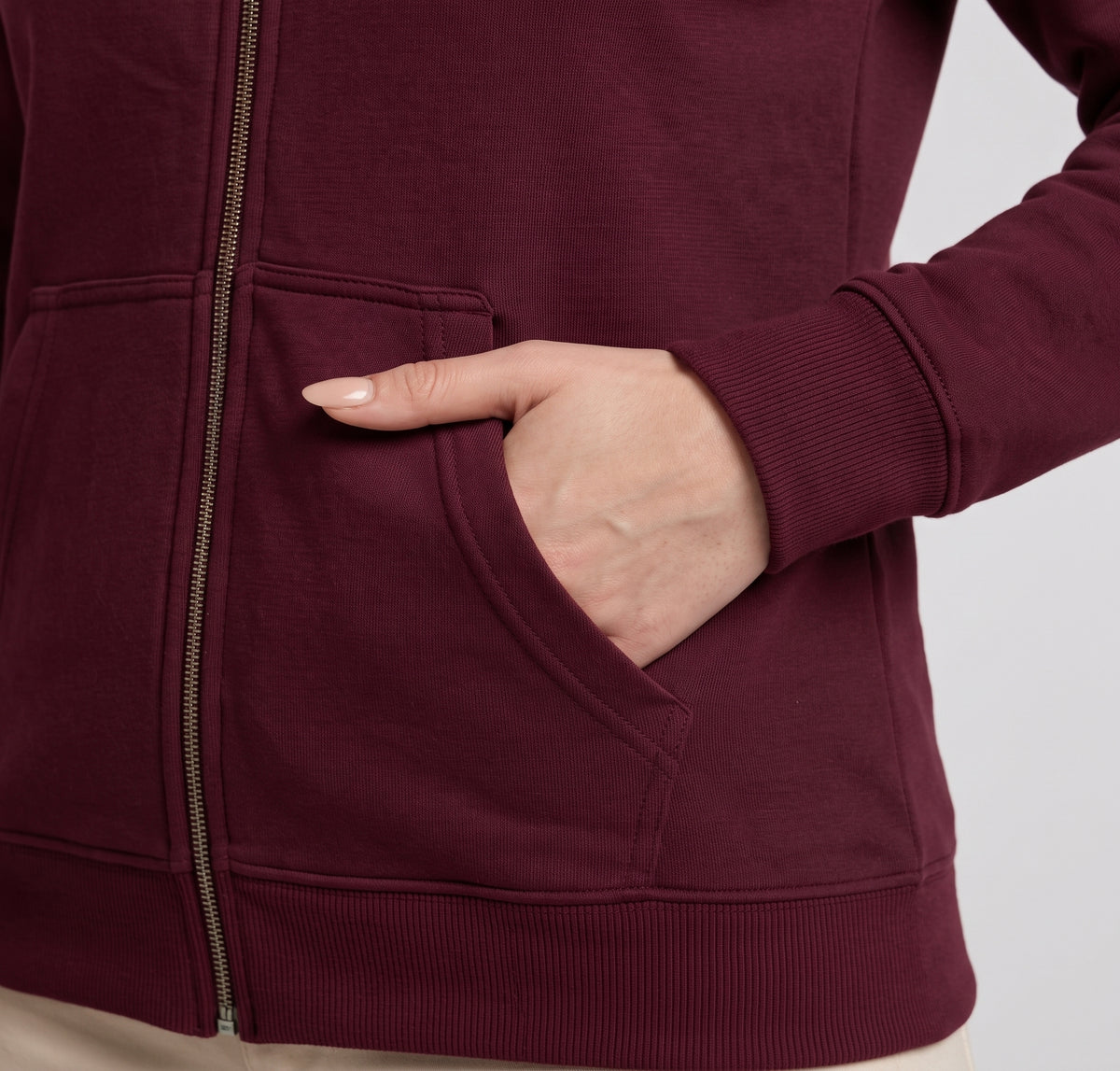 Softline SL3005 Women's Zipper Hoodie Pack Of 1