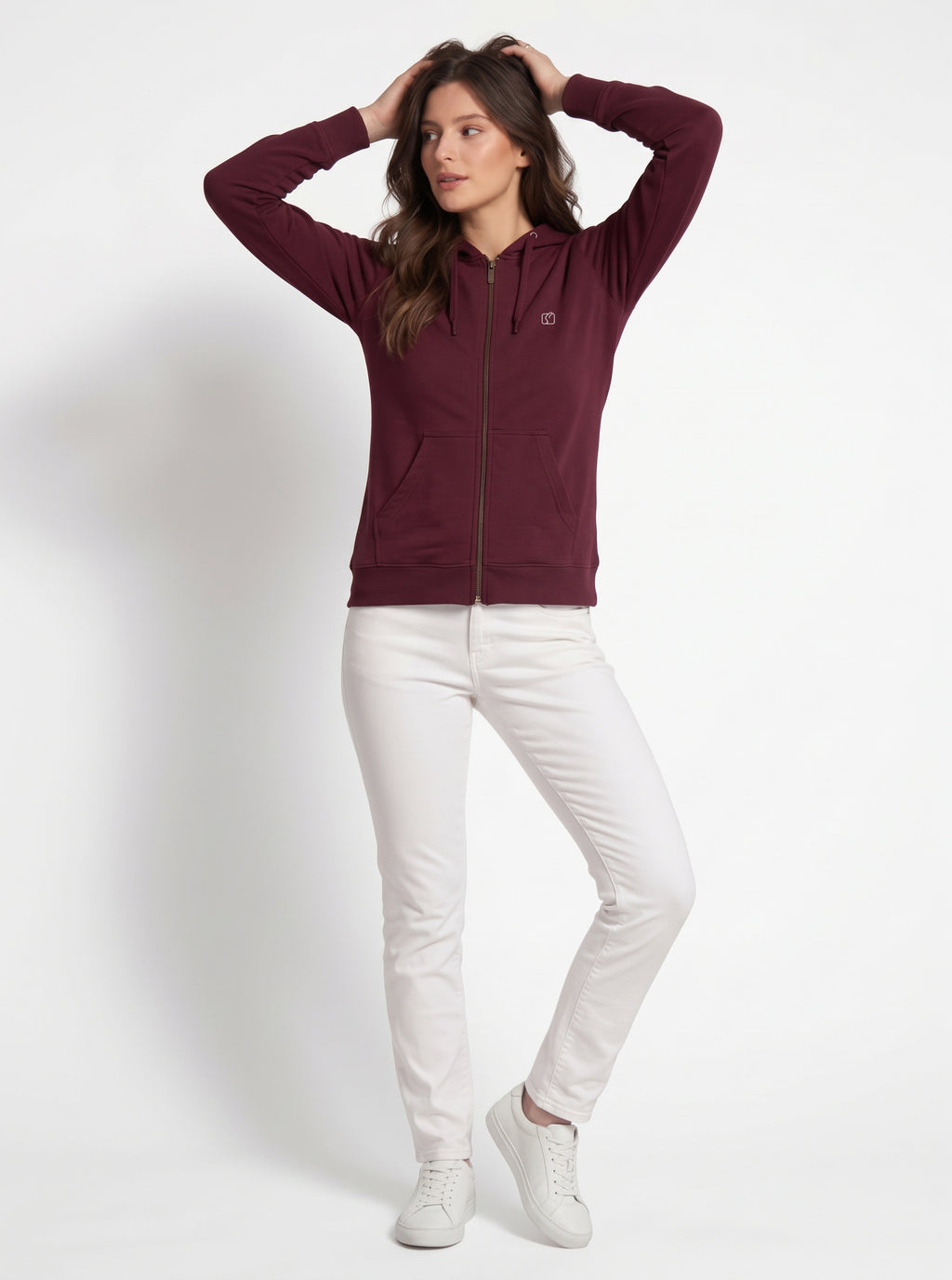 Softline SL3005 Women's Zipper Hoodie Pack Of 1