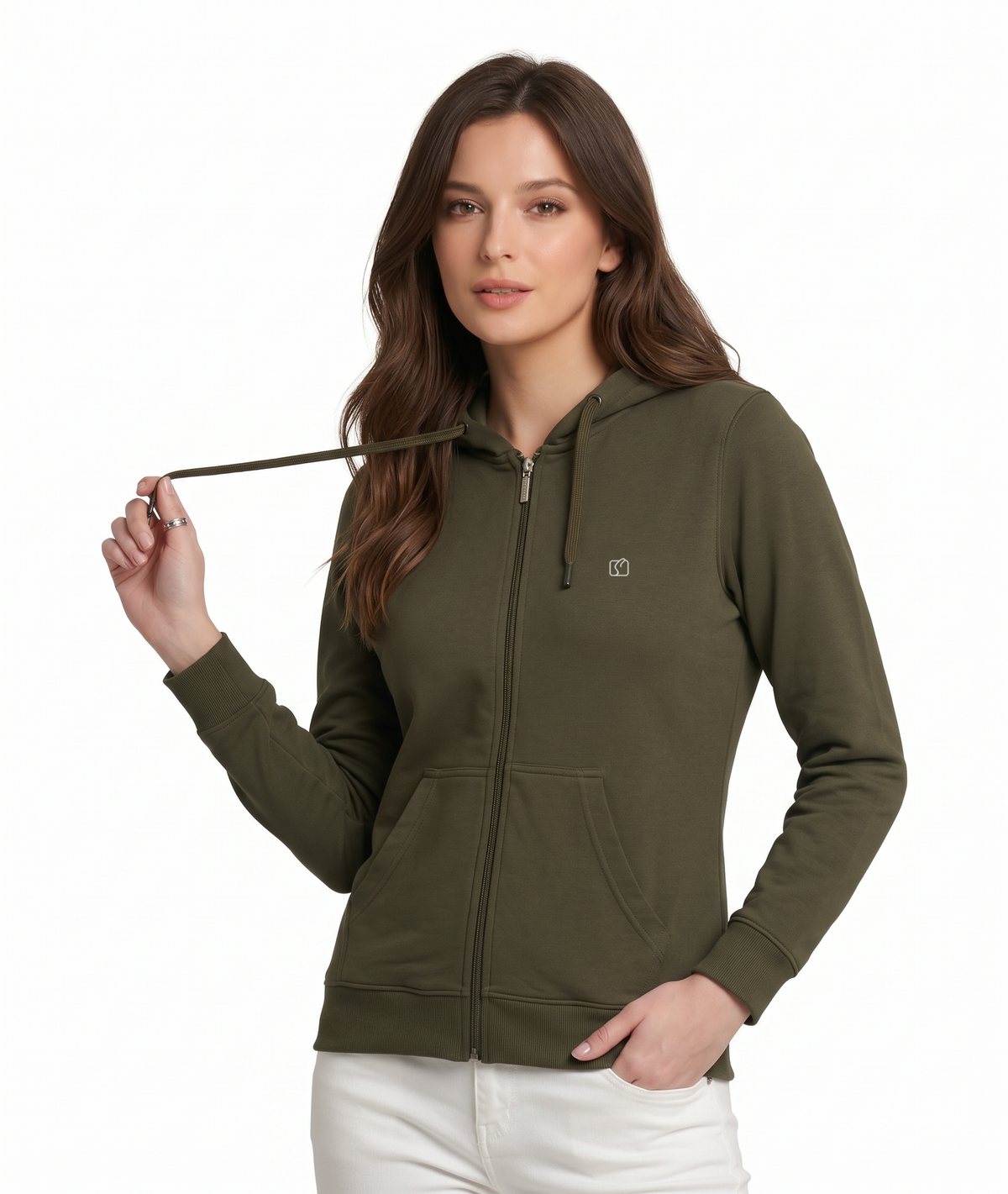 Softline SL3005 Women's Zipper Hoodie Pack Of 1