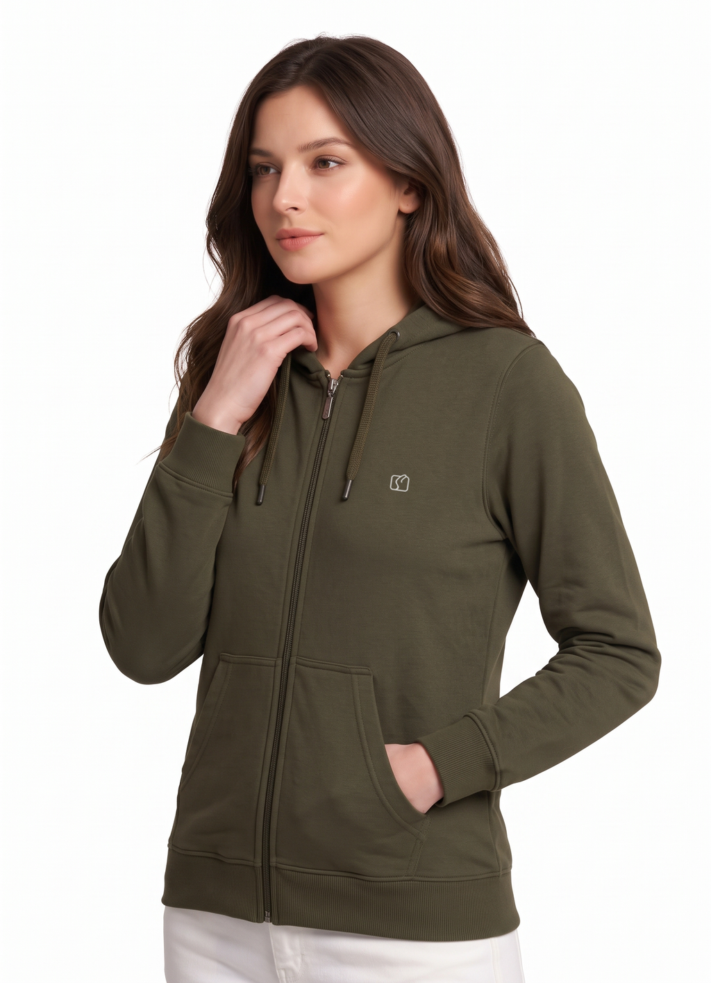 Softline SL3005 Women's Zipper Hoodie Pack Of 1