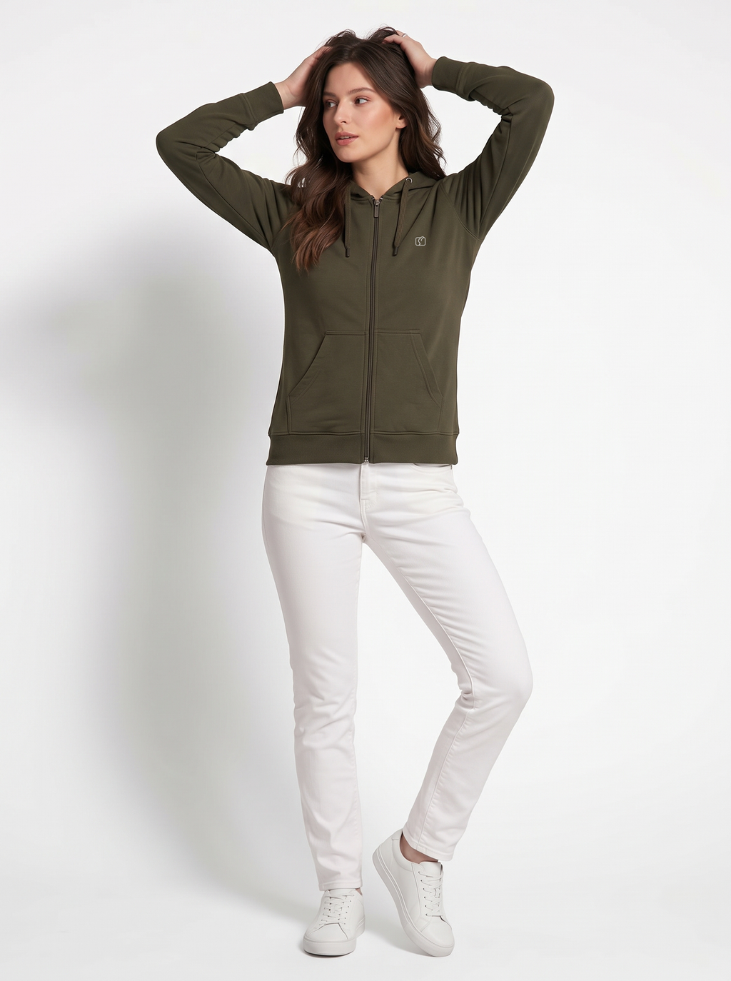 Softline SL3005 Women's Zipper Hoodie Pack Of 1