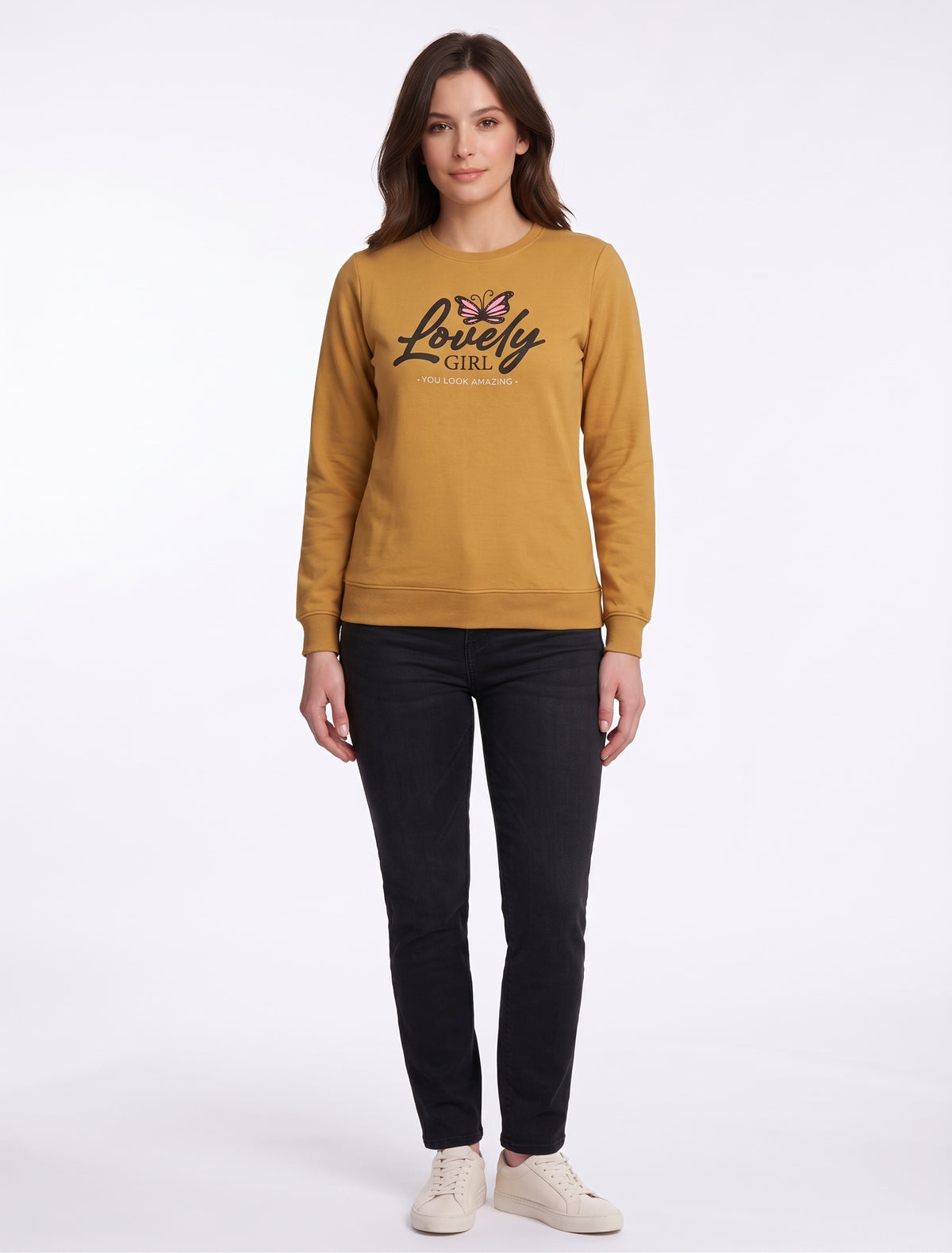 Softline SL3007 Women's Printed Sweatshirt Pack Of 1