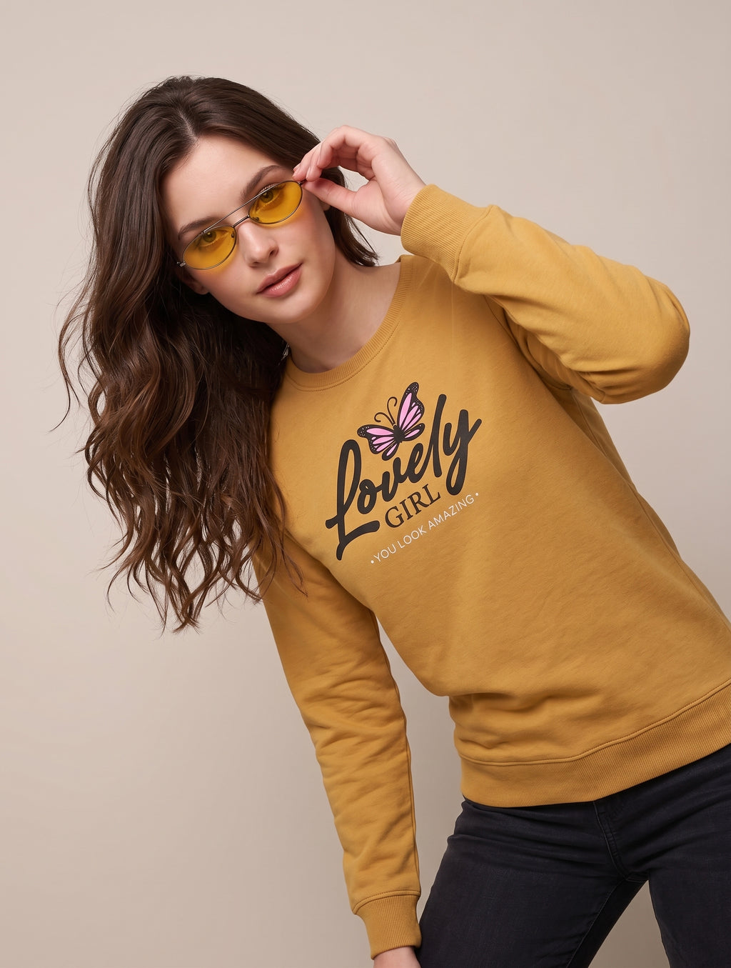 Softline SL3007 Women's Printed Sweatshirt Pack Of 1