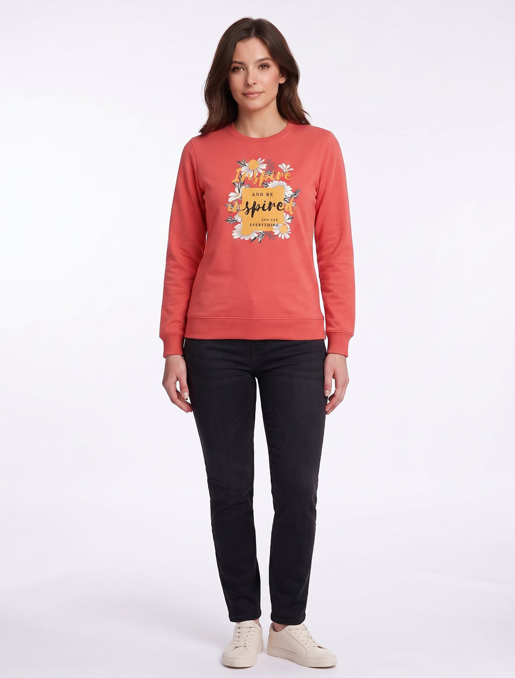 Softline SL3007 Women's Printed Sweatshirt Pack Of 1