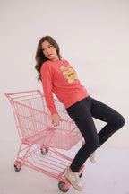 Softline SL3007 Women's Printed Sweatshirt Pack Of 1