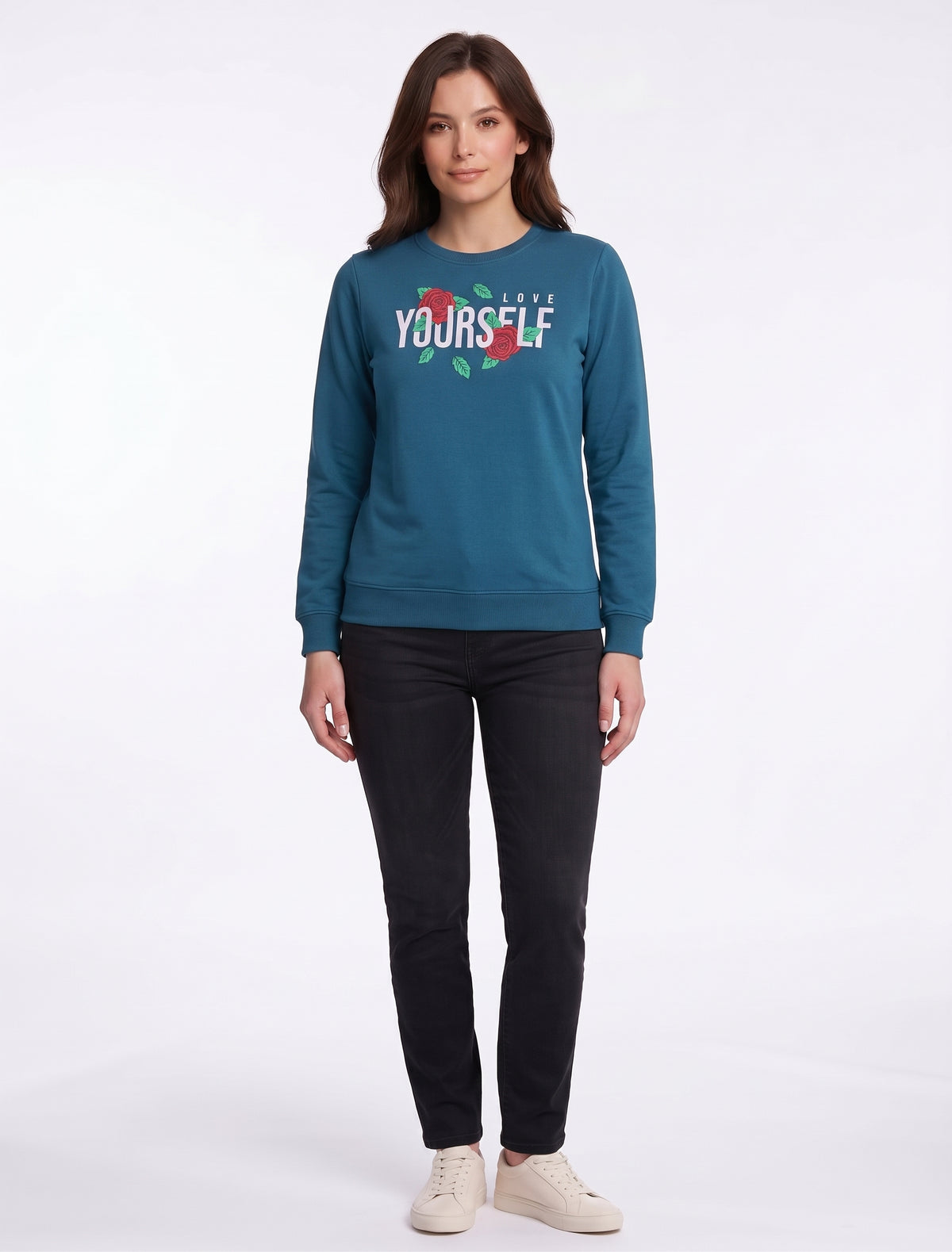Softline SL3007 Women's Printed Sweatshirt Pack Of 1