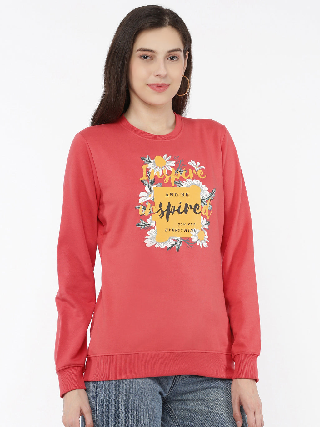 Softline SL3007 Women's Printed Sweatshirt Pack Of 1