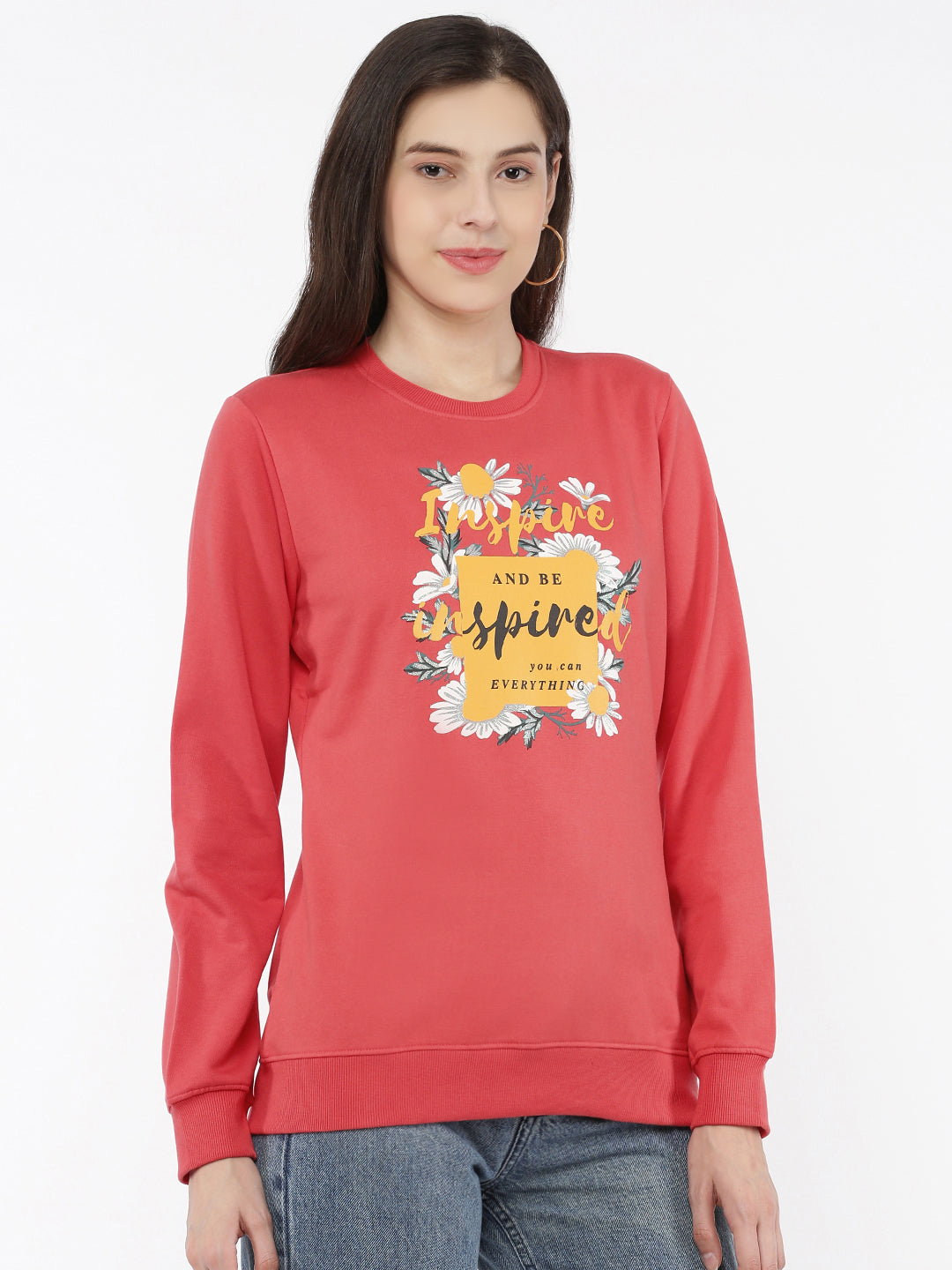 Softline SL3007 Women's Printed Sweatshirt Pack Of 1