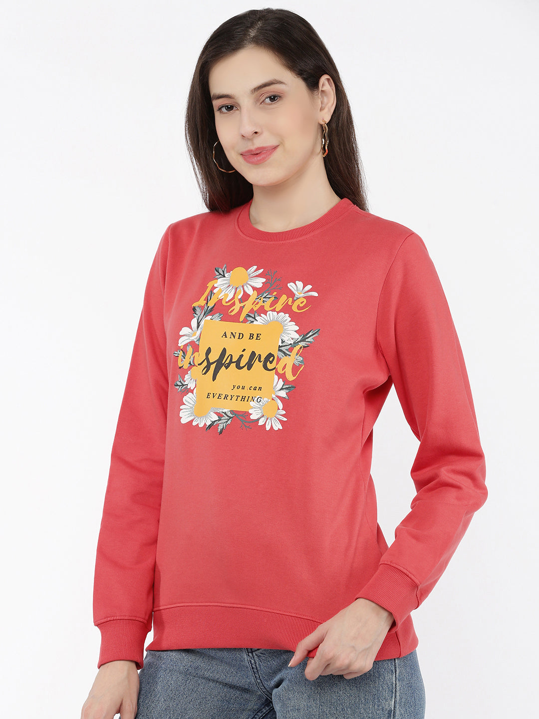 Softline SL3007 Women's Printed Sweatshirt Pack Of 1
