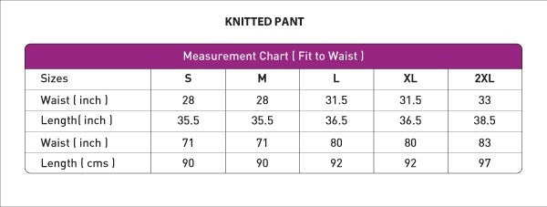 Knitted Pant