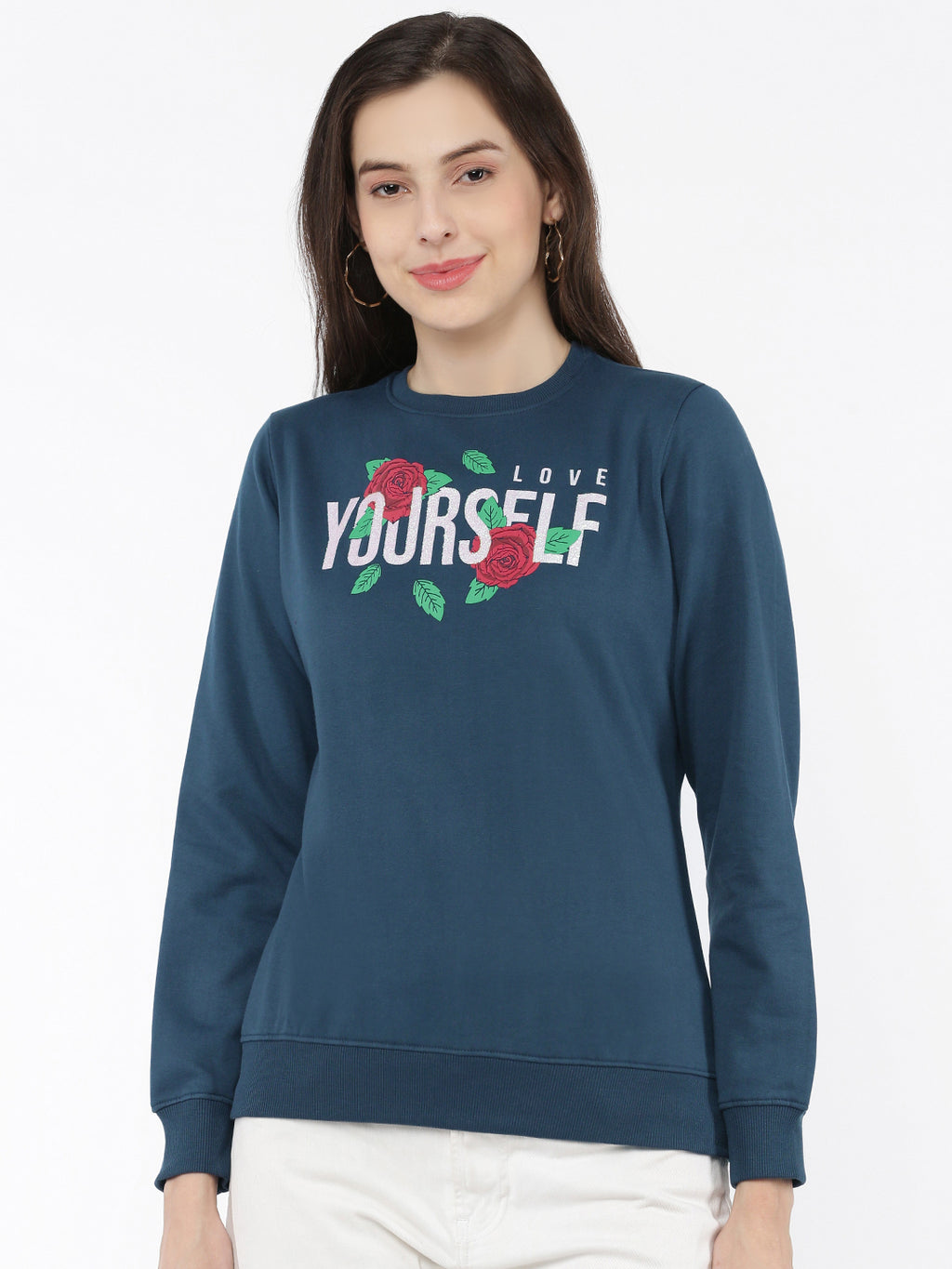 Softline SL3007 Women's Printed Sweatshirt Pack Of 1