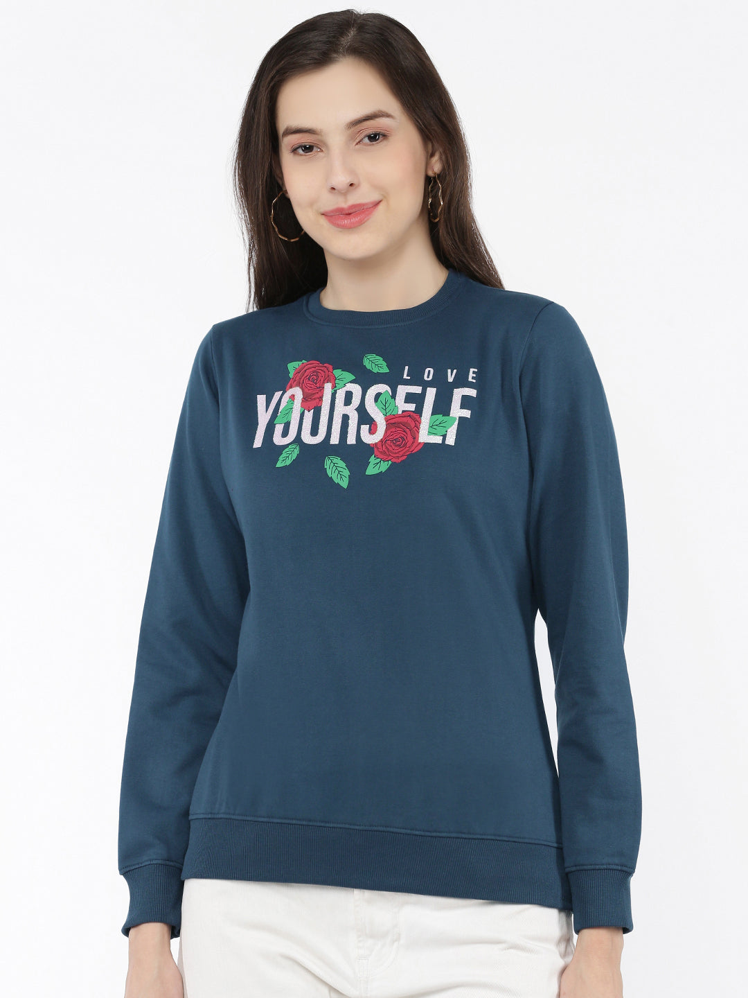 Softline SL3007 Women's Printed Sweatshirt Pack Of 1