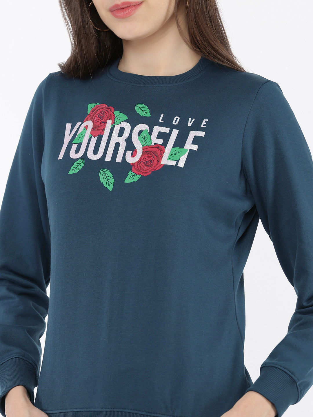 Softline SL3007 Women's Printed Sweatshirt Pack Of 1