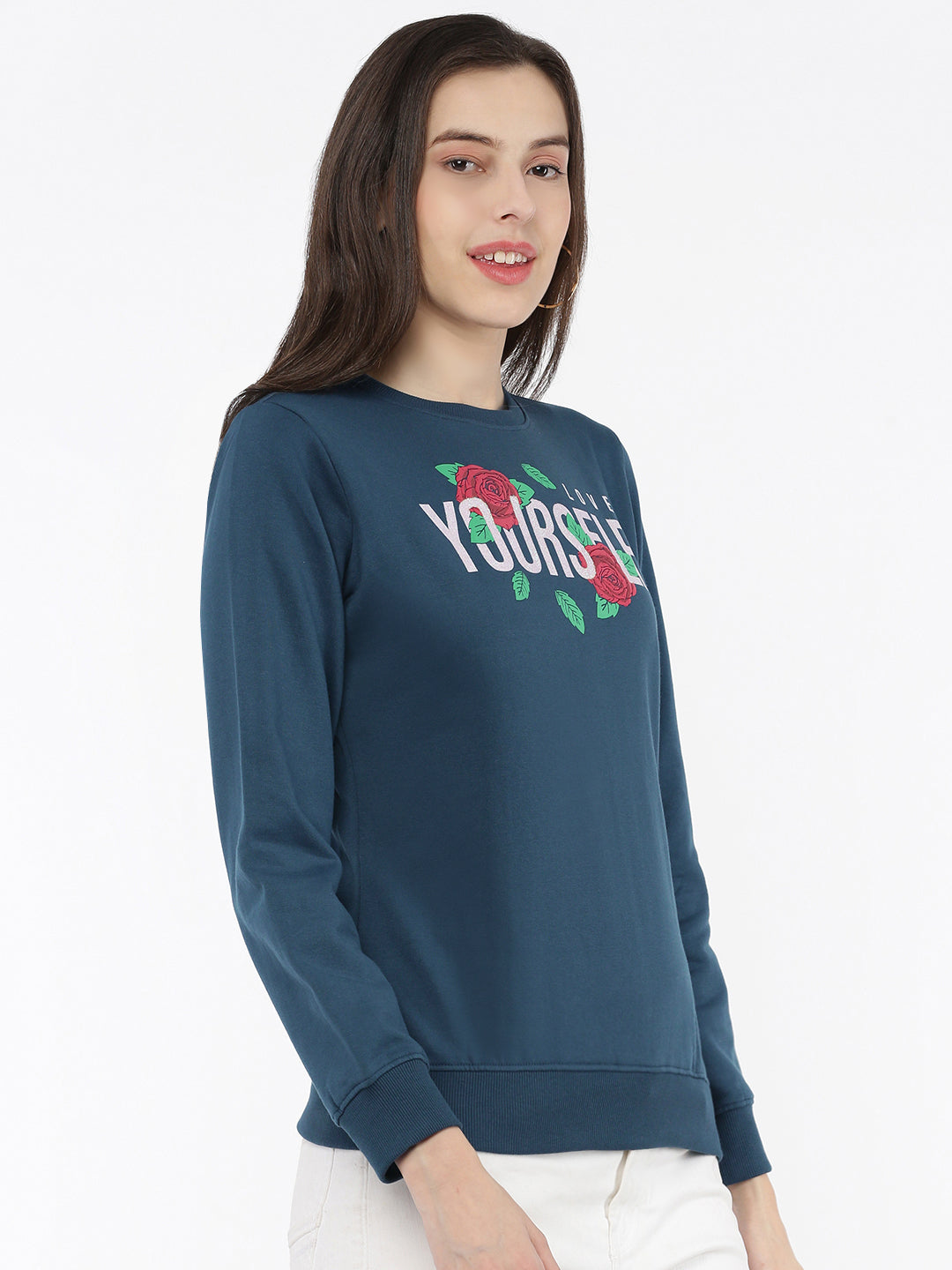 Softline SL3007 Women's Printed Sweatshirt Pack Of 1