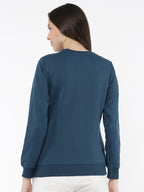 Softline SL3007 Women's Printed Sweatshirt Pack Of 1