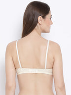 Softline Women's Soft Non Padded Wire free Bra in Cotton Poly Fabric with Elastic Straps and  Hook Closure