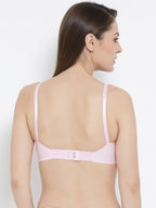 Softline Women's Non Padded Wire Free Bra in Poly Cotton Fabric with Elastic Straps and  Hook Closure