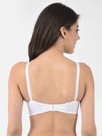 Softline Women's Non Padded Wire Free Bra in 100% Cotton Fabric with Full Coverage Cups, Elastic Straps, and Hook Closure (1059)