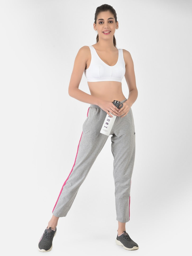 Softline Women's Non Padded Wire Free Sports Bra in 100% Cotton Fabric with Full Cup Coverage, Broad Underband,Double Layered Cups, and Slip On Design (1064)