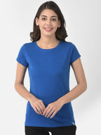 Softline Round Neck Stretch Women's Tees | 95% cotton and 5% spandex | Comfortable and Trendy