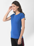 Softline Round Neck Stretch Women's Tees | 95% cotton and 5% spandex | Comfortable and Trendy