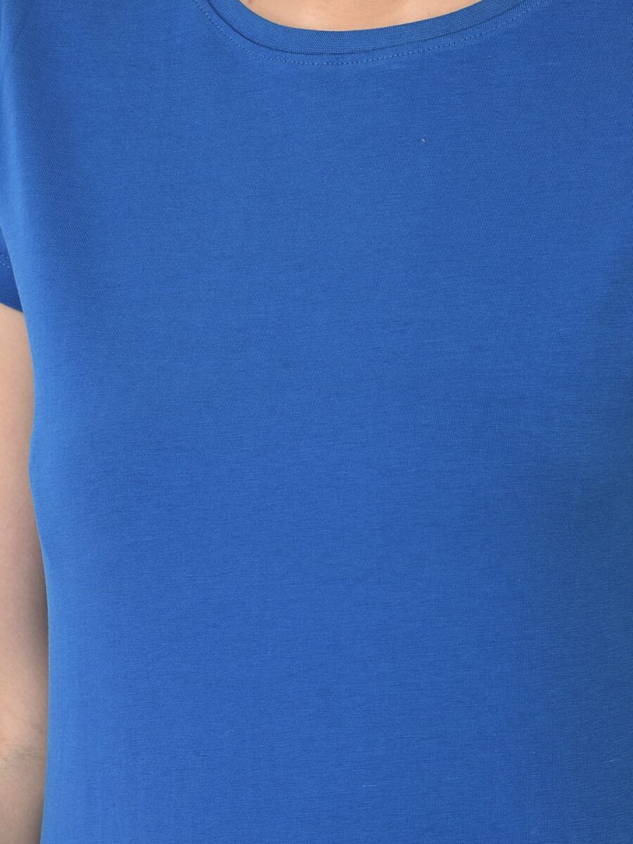 Softline Round Neck Stretch Women's Tees | 95% cotton and 5% spandex | Comfortable and Trendy