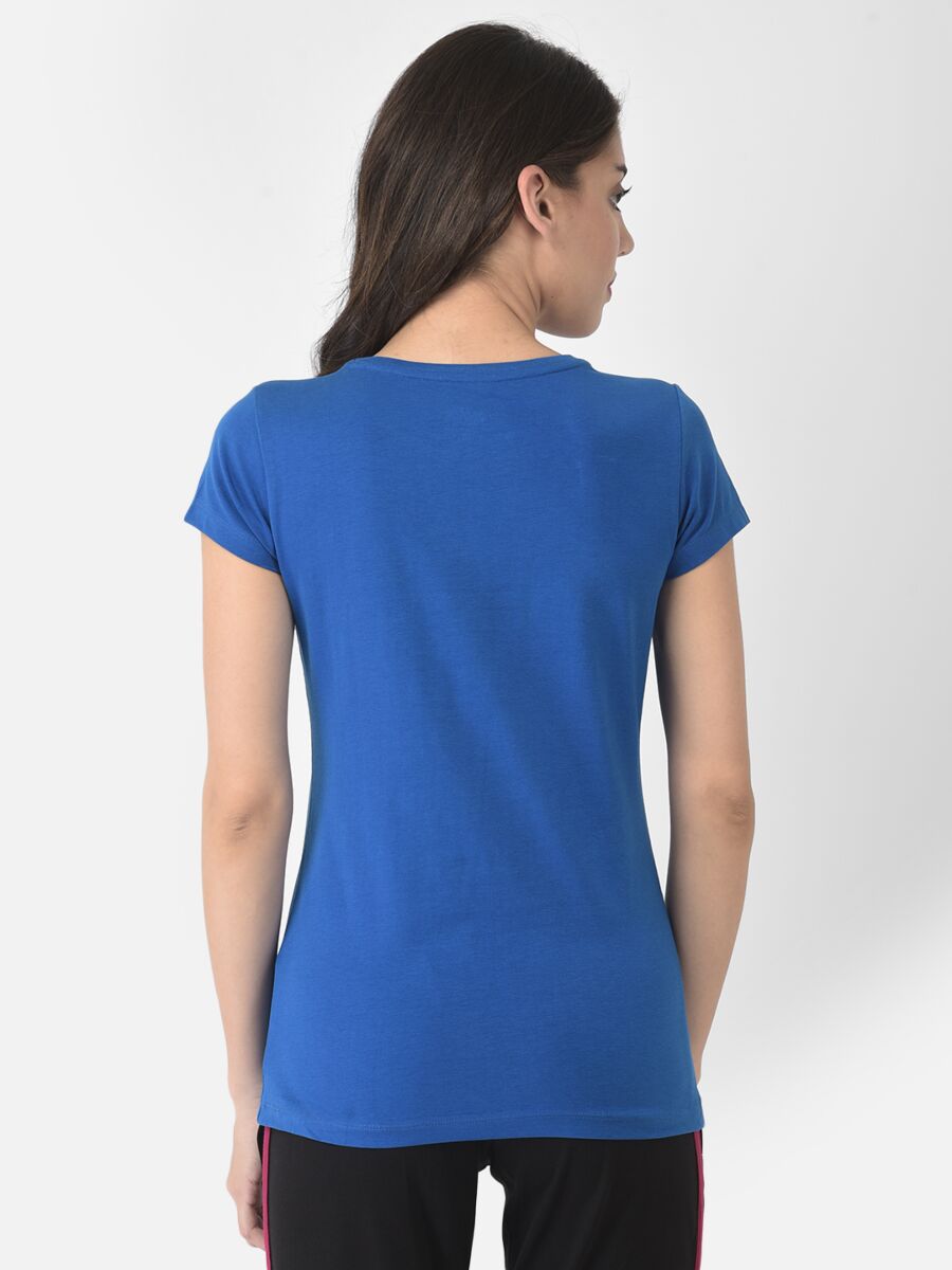 Softline Round Neck Stretch Women's Tees | 95% cotton and 5% spandex | Comfortable and Trendy