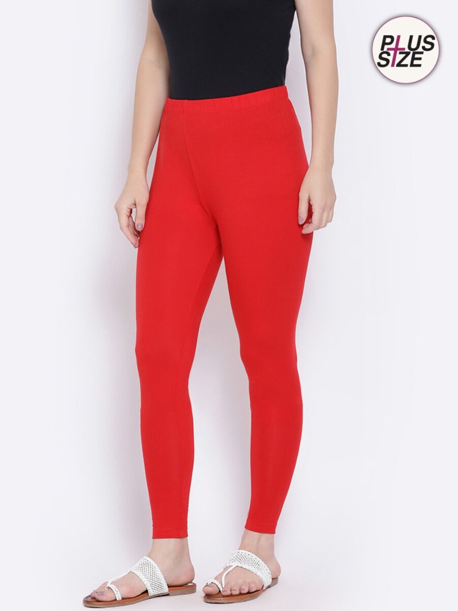 Softline 1006 Ankle Leggings  Plus Size Pack Of 1