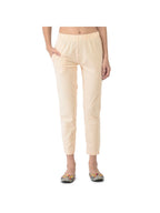 Softline Women's Kurti Pants in Cotton Rich Fabric with Mid Rise Fit, 4 Way-Stretchability, Soft Elastic Waistband, and Quick Dry Properties