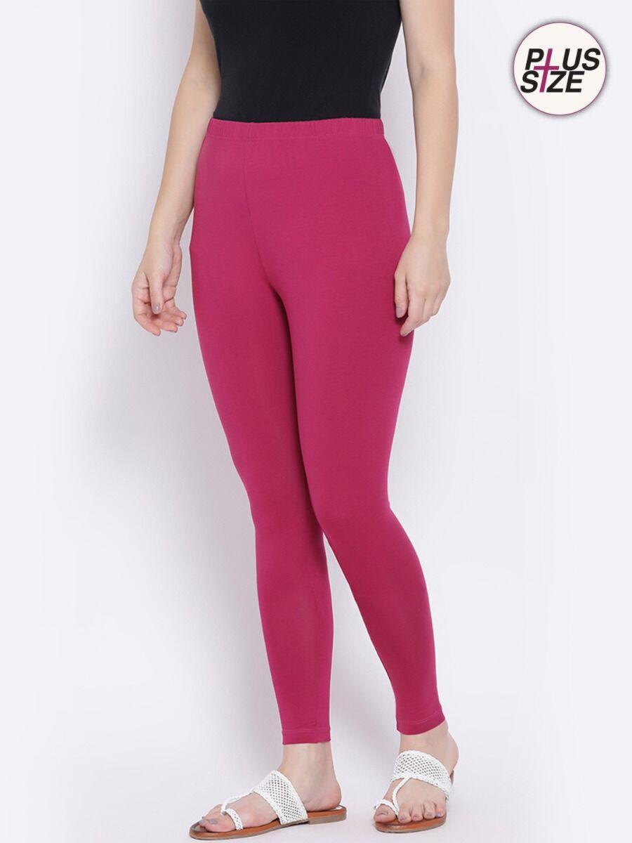 Softline 1006 Ankle Leggings  Plus Size Pack Of 1