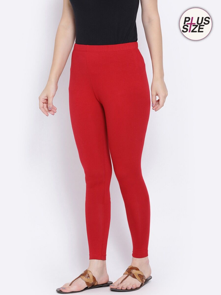 Softline 1006 Ankle Leggings  Plus Size Pack Of 1